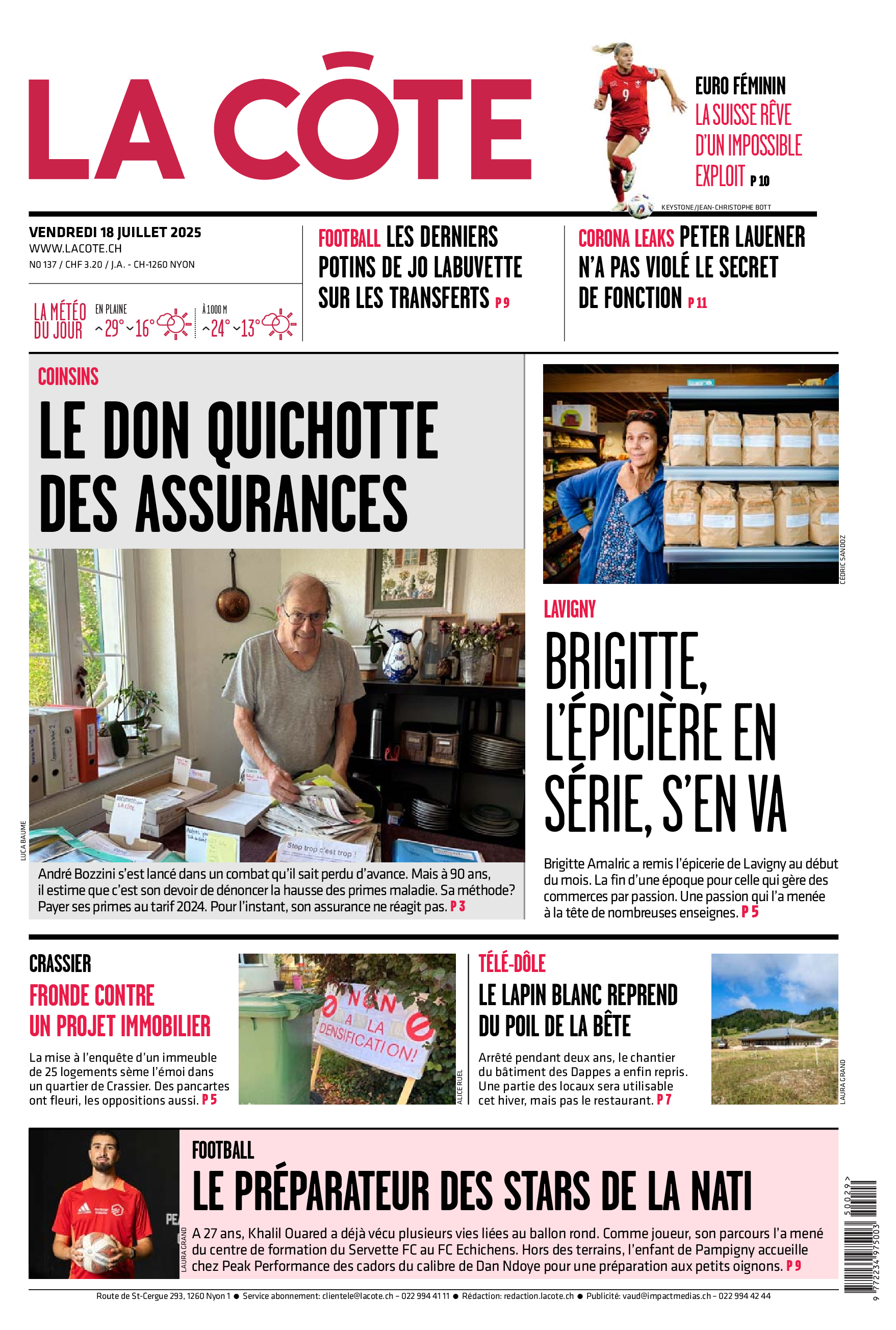 Vendredi 18 juillet 2025