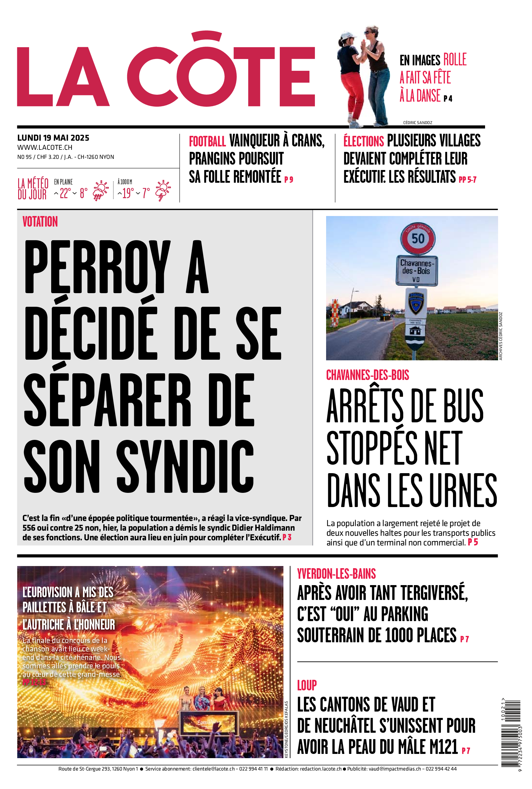 Lundi 19 mai 2025