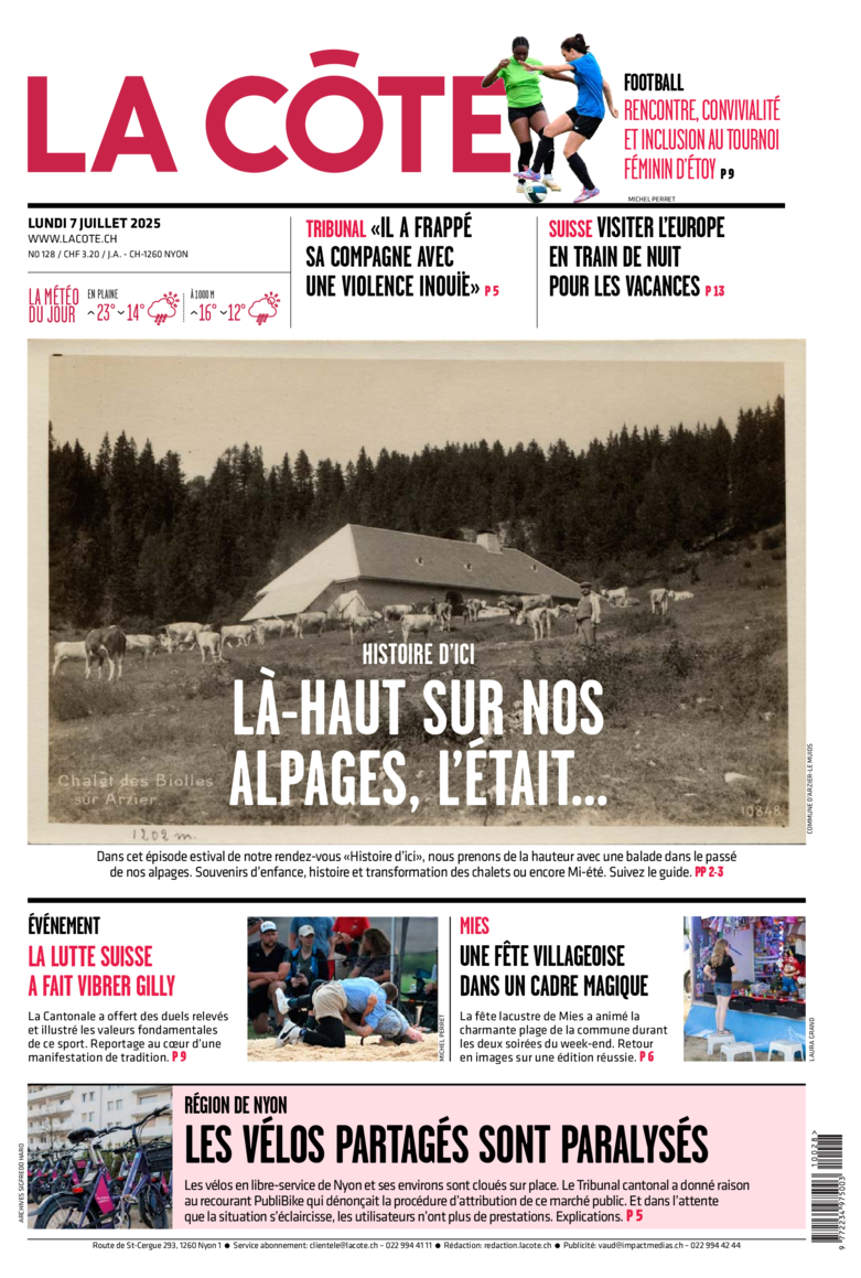 Lundi 7 juillet 2025 Lundi 7 juillet 2025