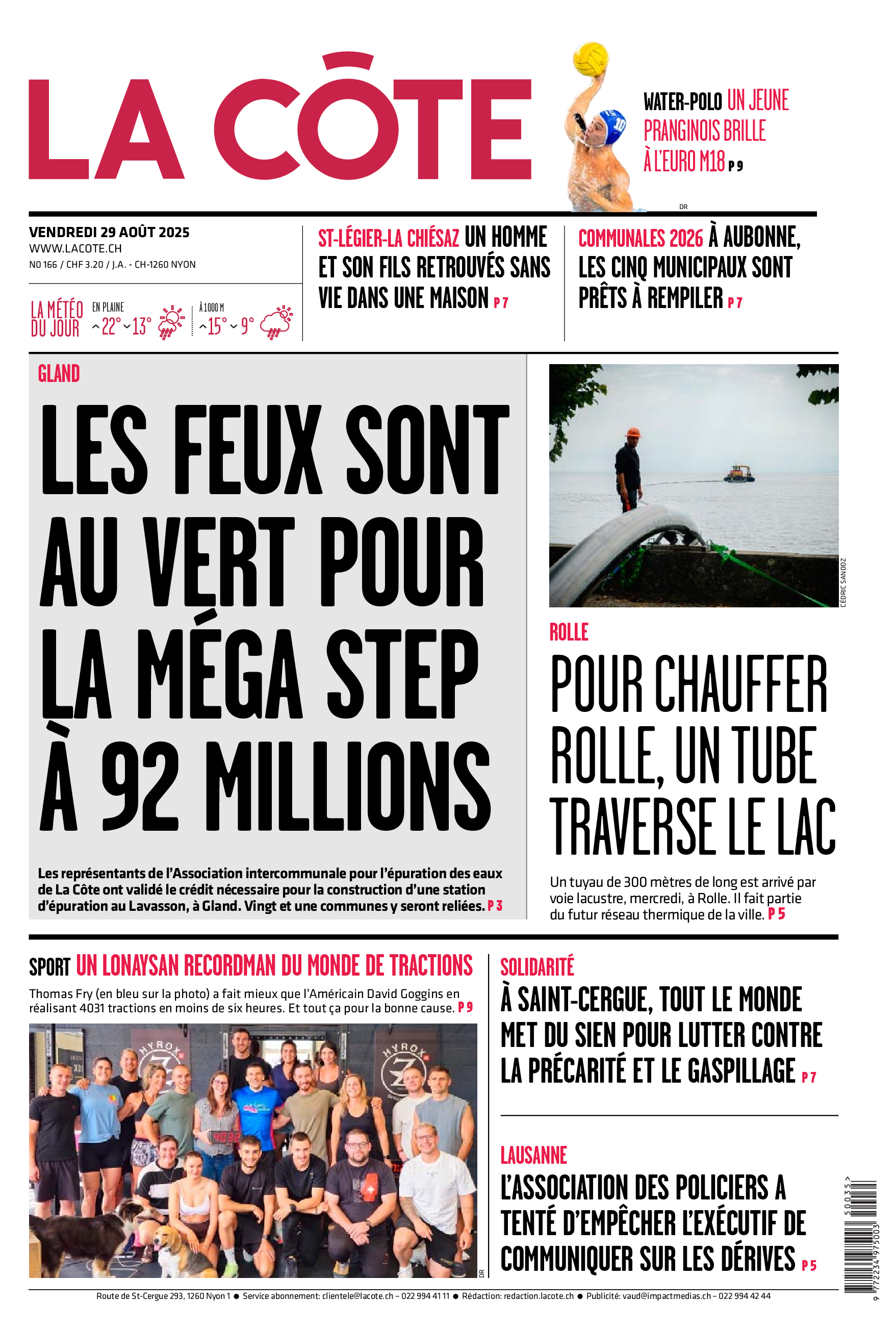 Vendredi 29 août 2025