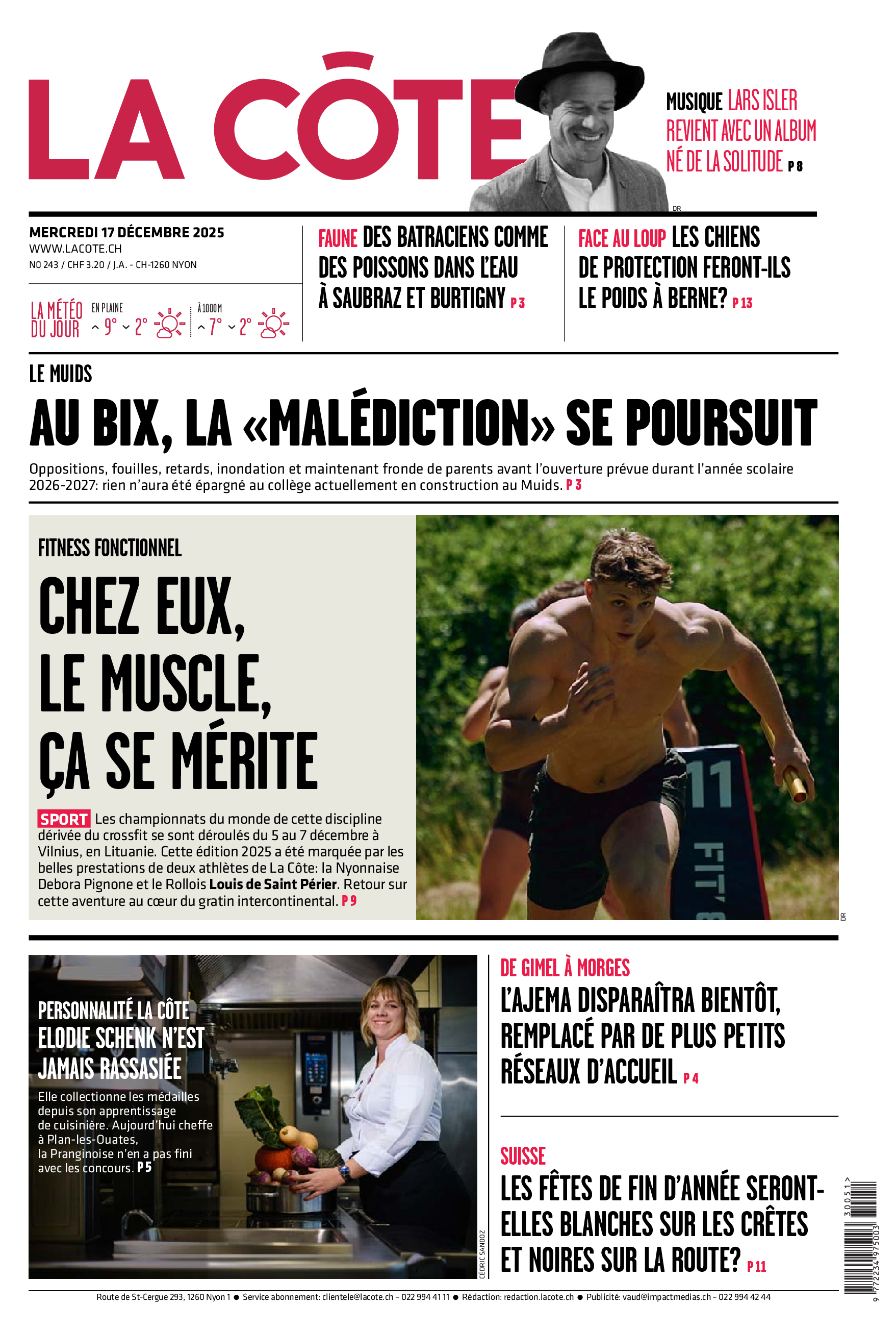  Mercredi 17 décembre 2025