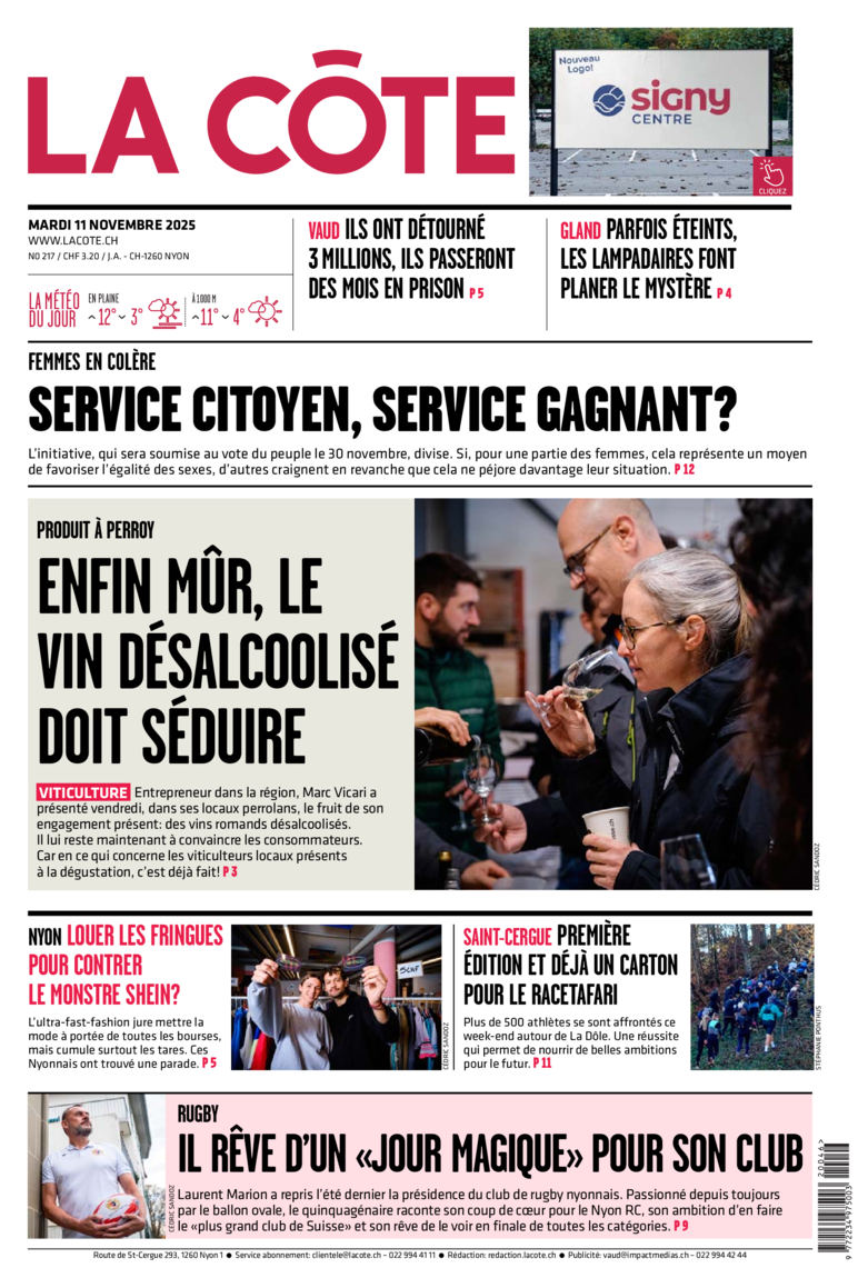 Mardi 11 novembre 2025