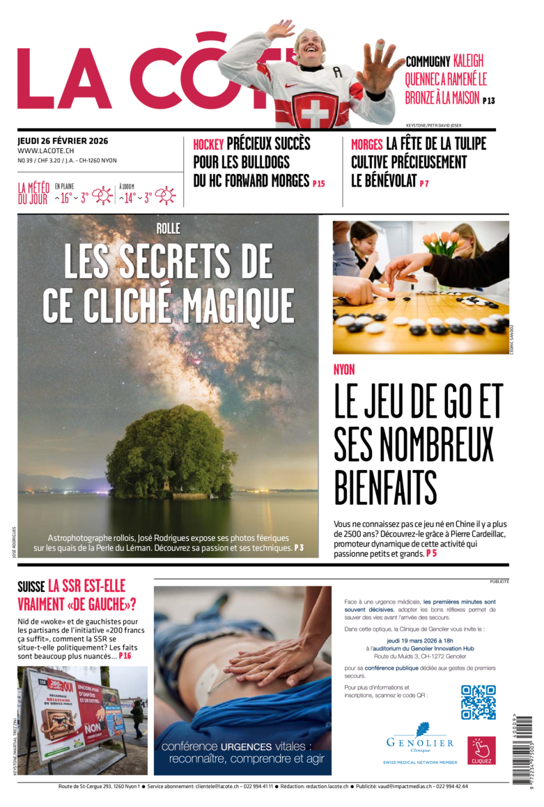 Jeudi 26 février 2026