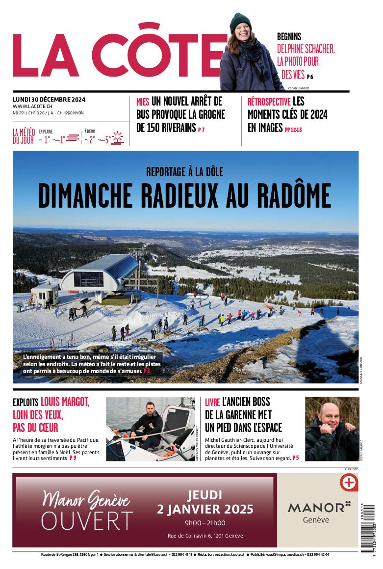 Lundi 30 décembre 2024