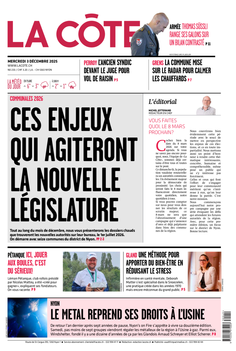 Mercredi 3 décembre 2025