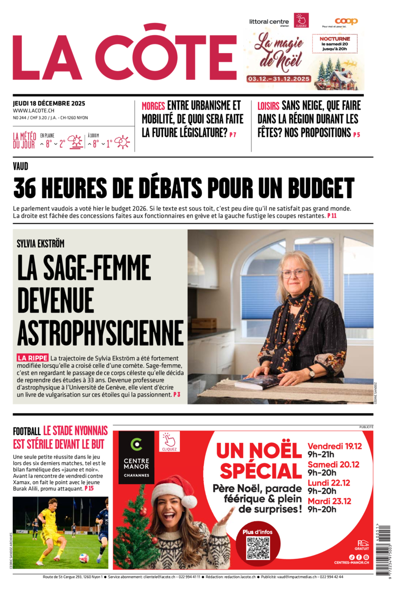 Jeudi 18 décembre 2025