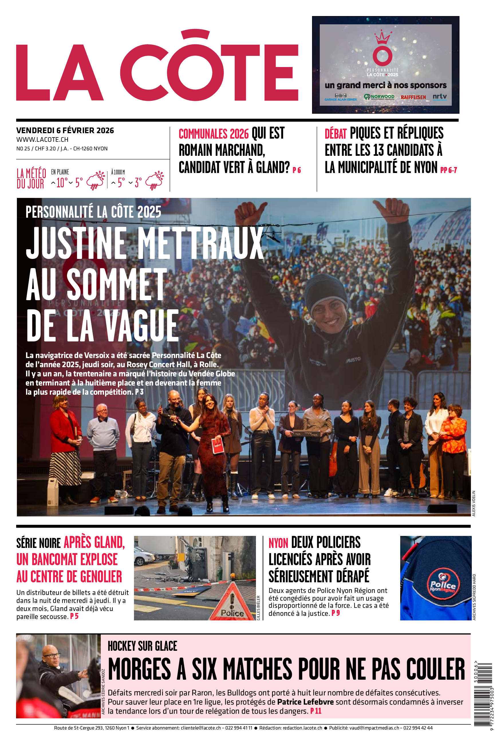  Vendredi 6 février 2026