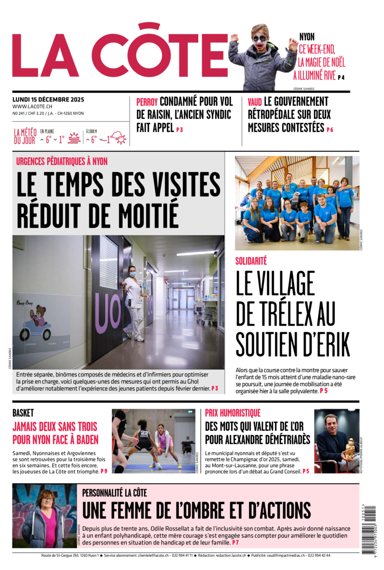 Lundi 15 décembre 2025