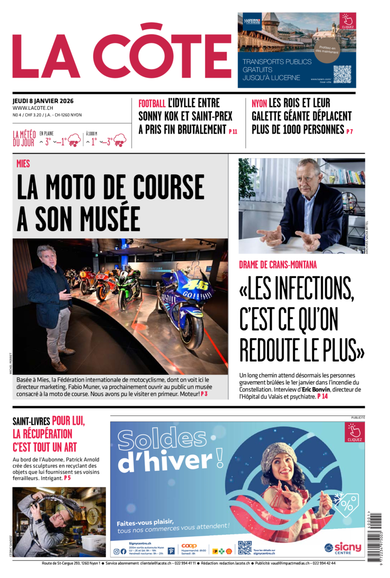 Jeudi 8 janvier 2026