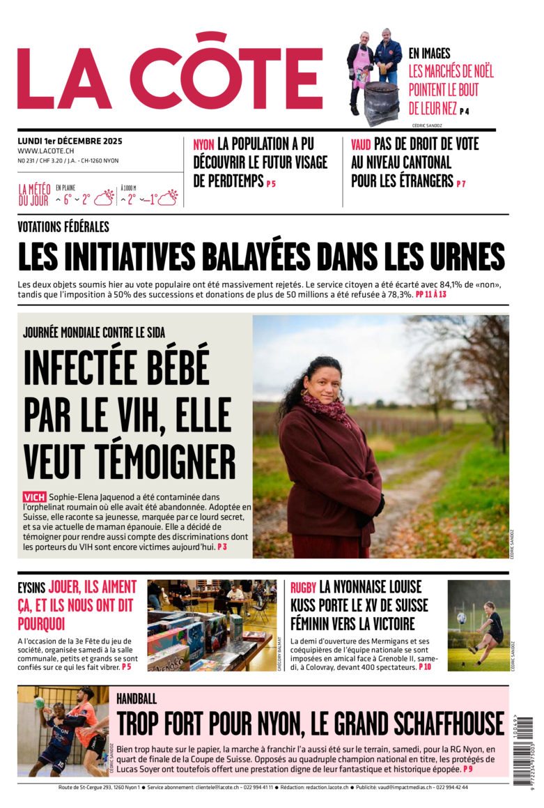 Lundi 1er décembre 2025