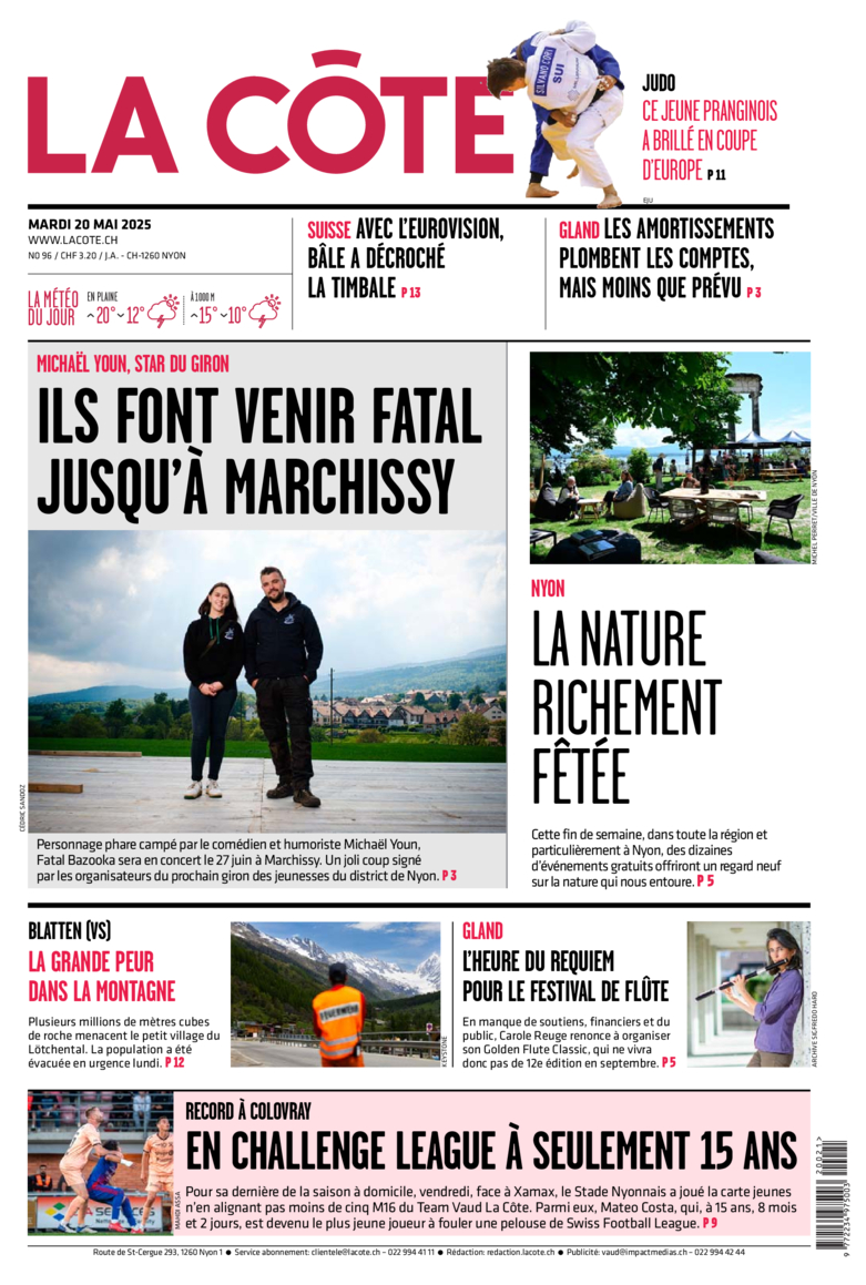 Mardi 20 mai 2025 Mardi 20 mai 2025