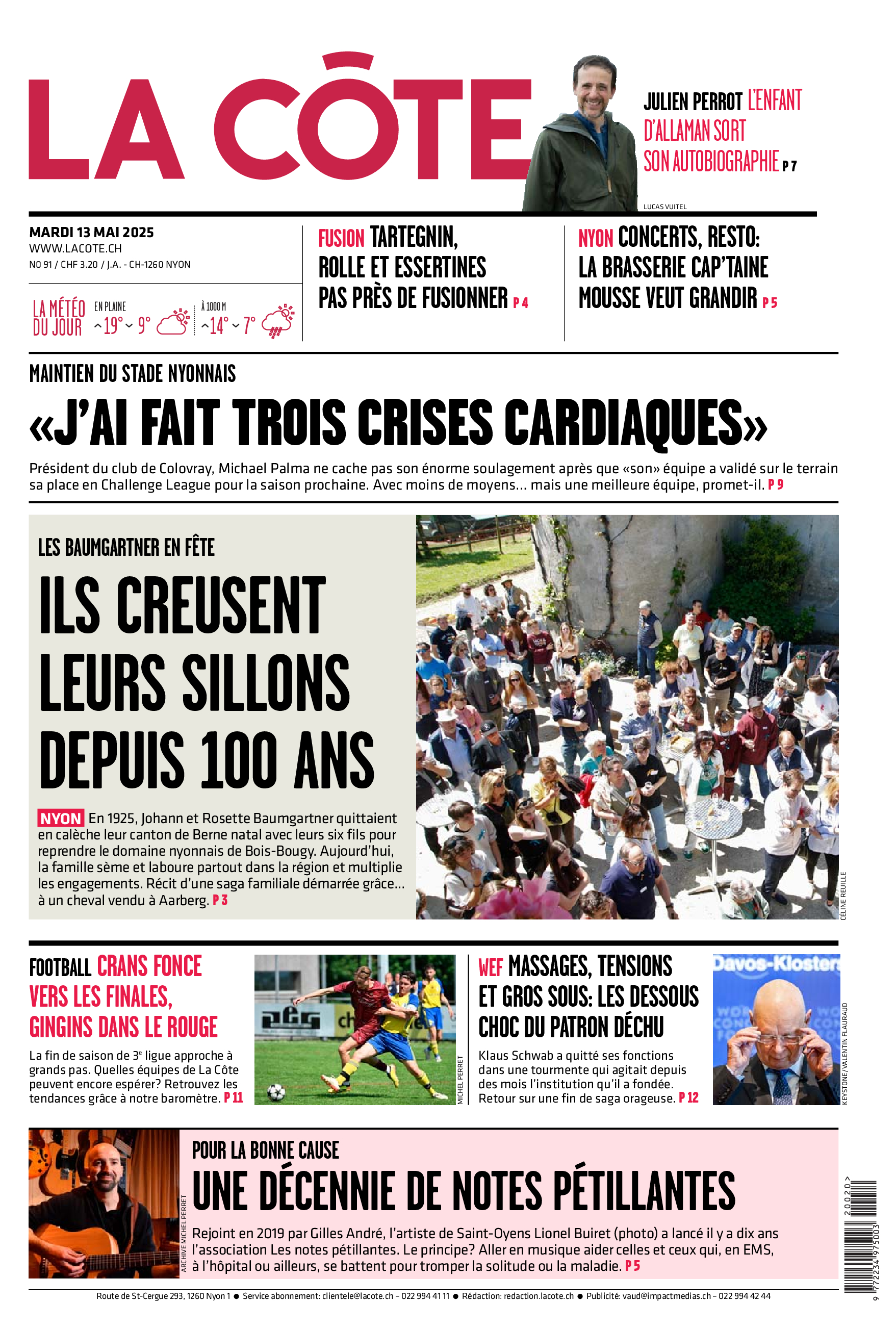 Mardi 13 mai 2025 Mardi 13 mai 2025