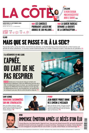  Mercredi 14 octobre 2026