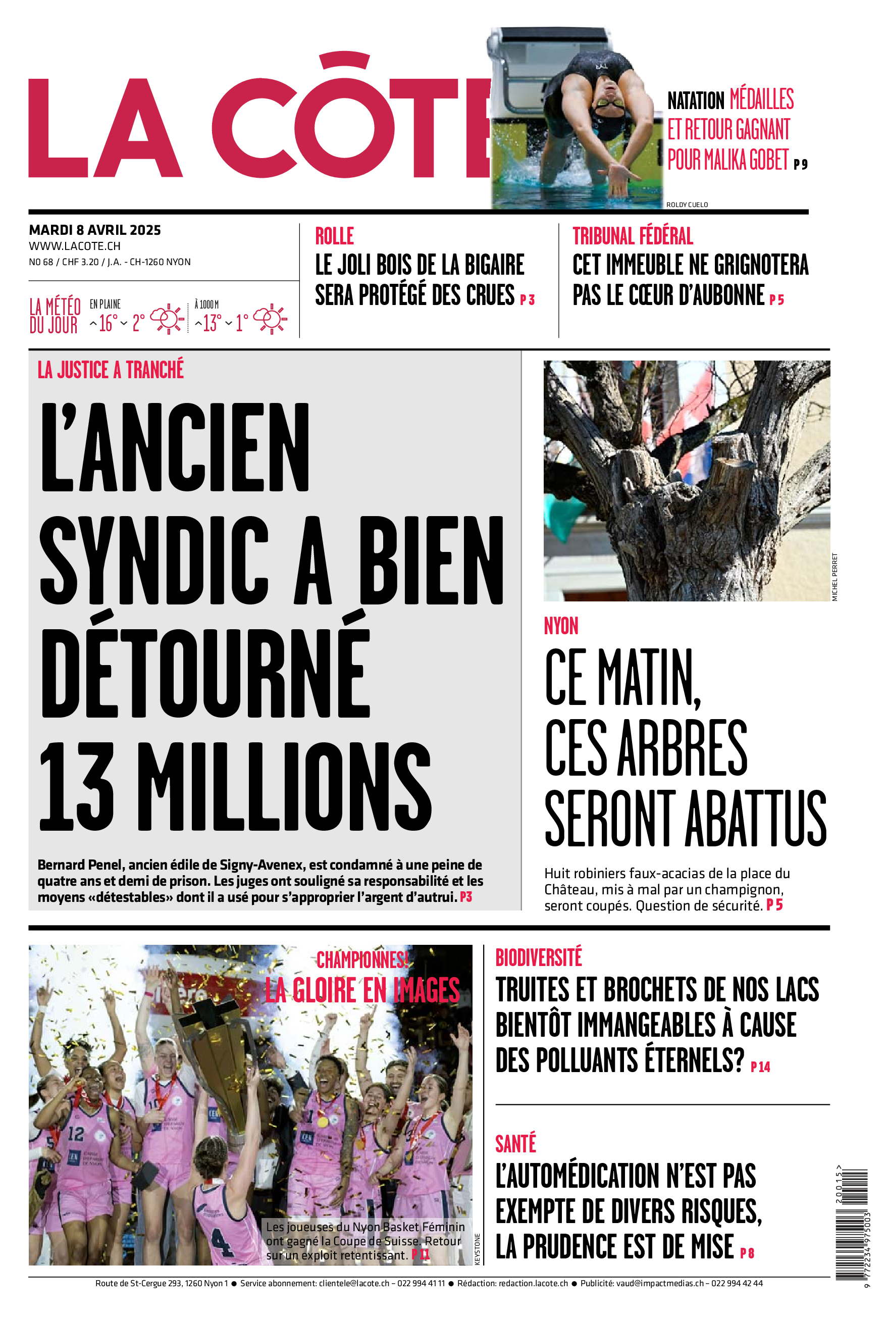 Mardi 8 avril 2025 Mardi 8 avril 2025