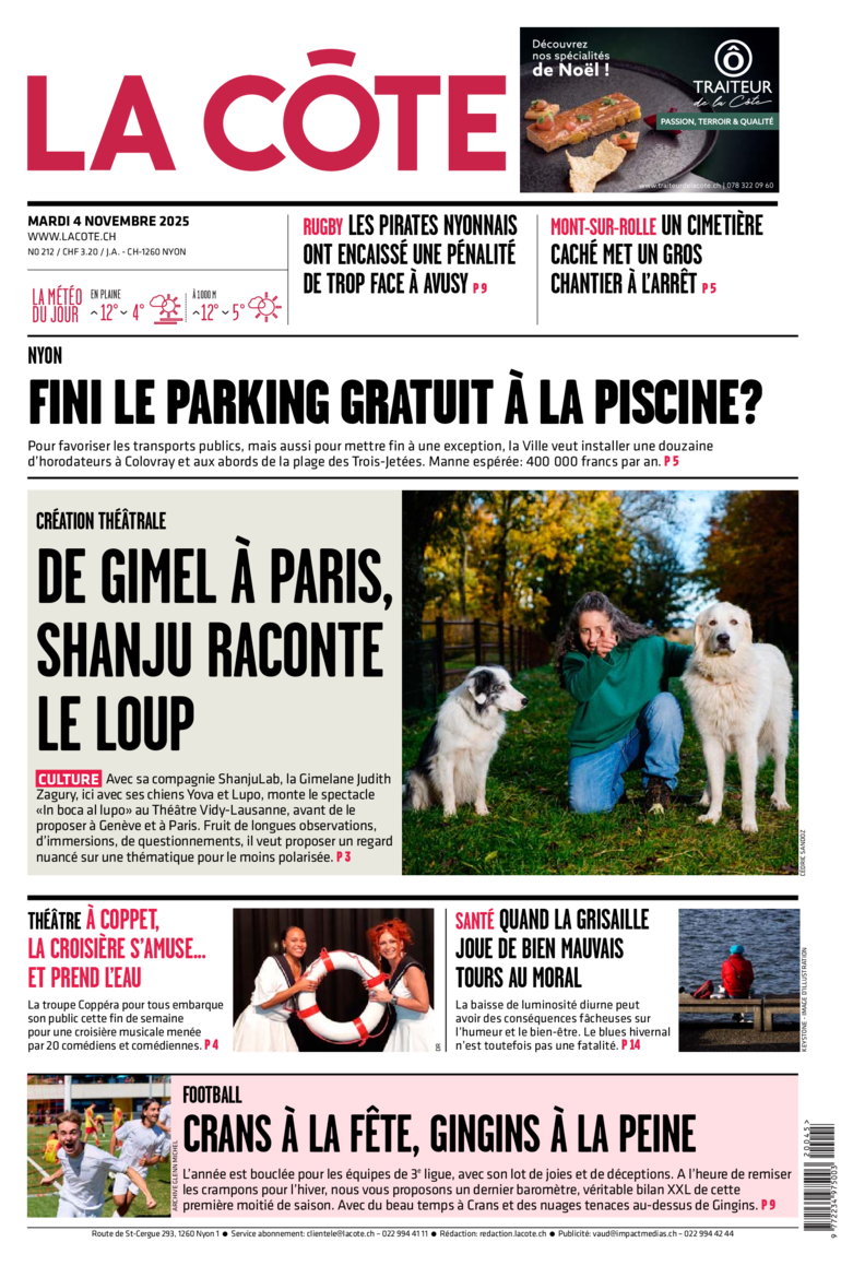 Mardi 4 novembre 2025