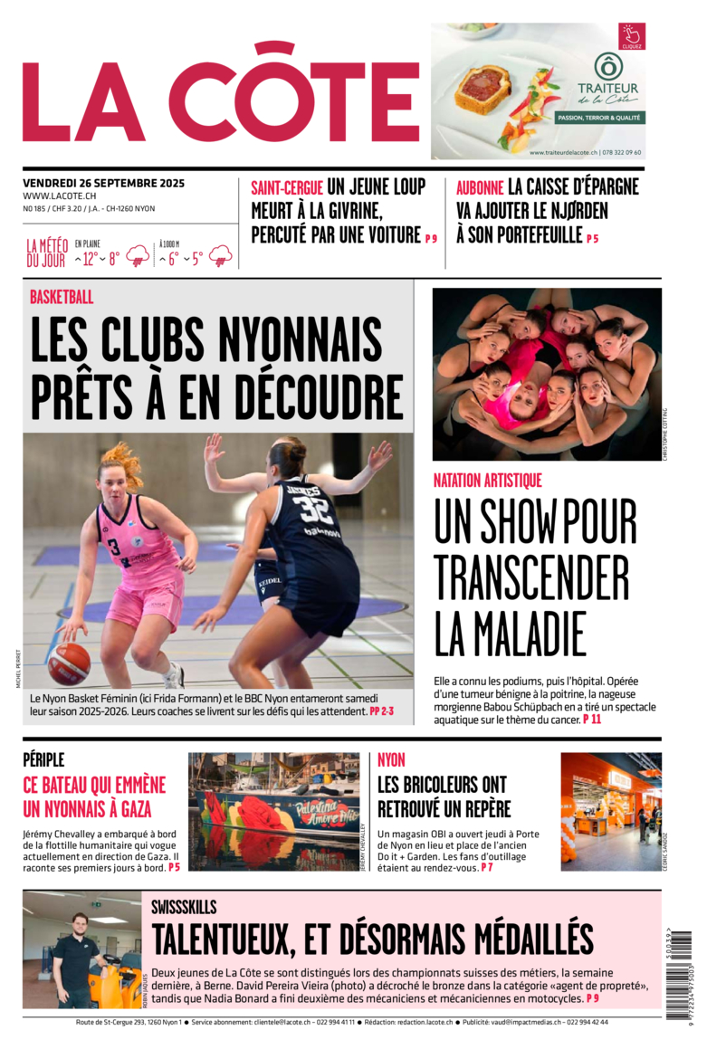 Vendredi 26 septembre 2025 Vendredi 26 septembre 2025