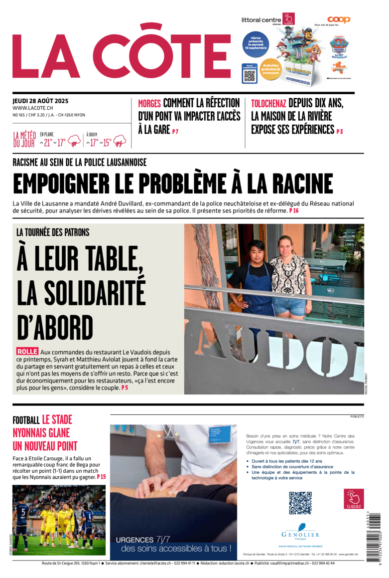Jeudi 28 août 2025 Jeudi 28 août 2025