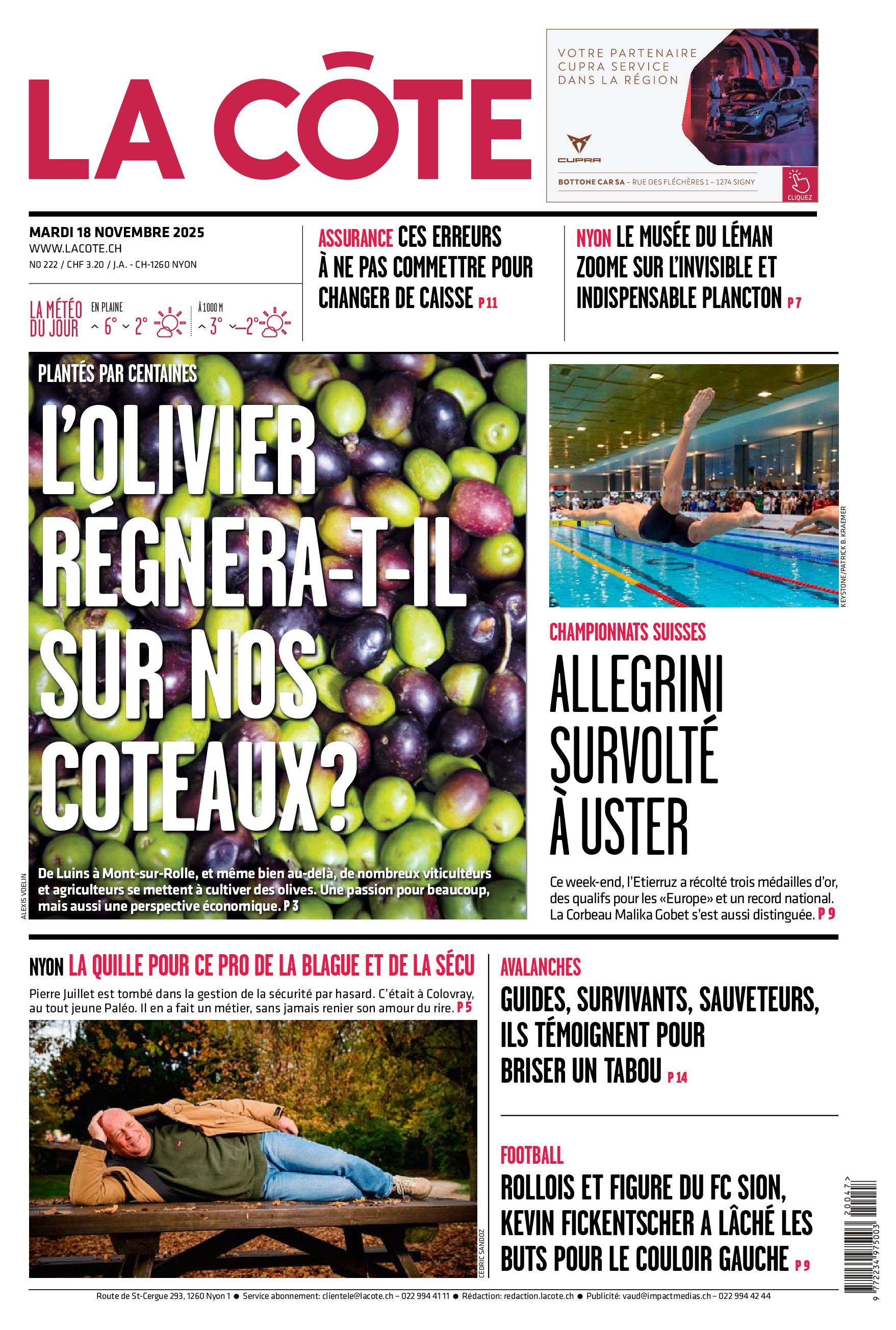  Mardi 18 novembre 2025