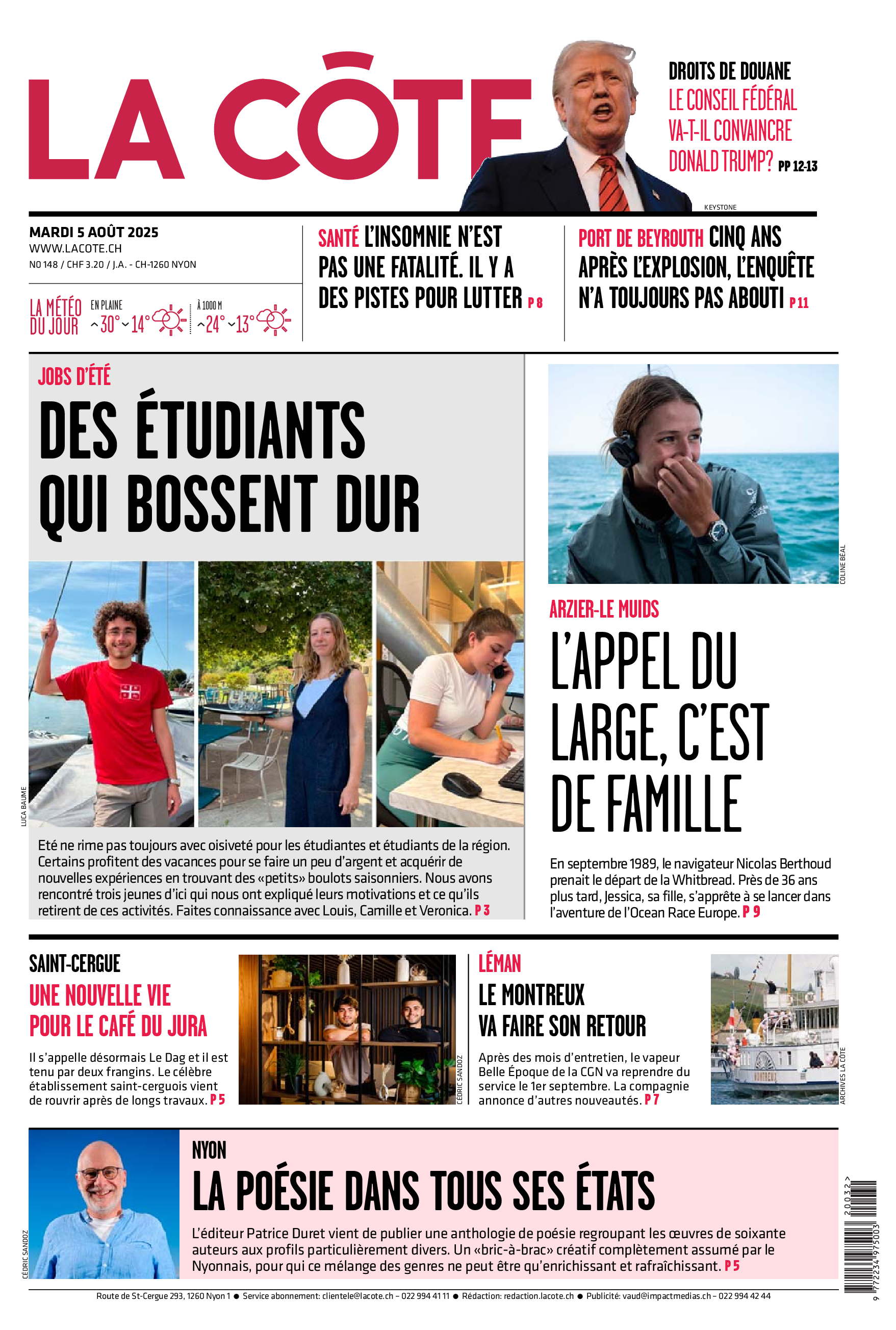 Mardi 5 août 2025