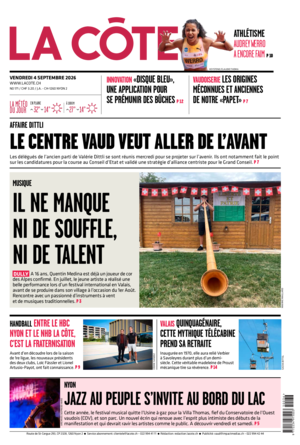  Vendredi 4 septembre 2026