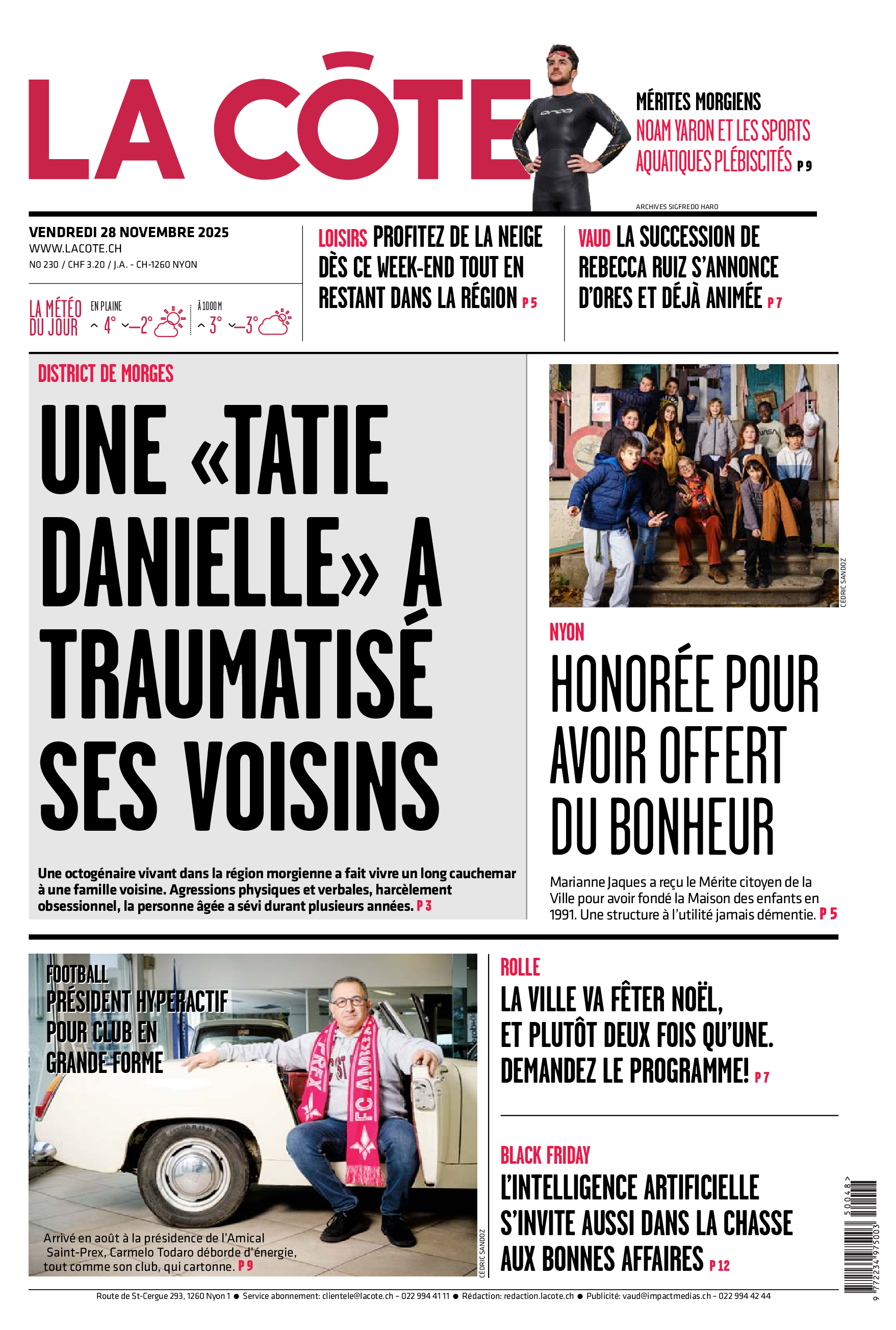  Vendredi 28 novembre 2025