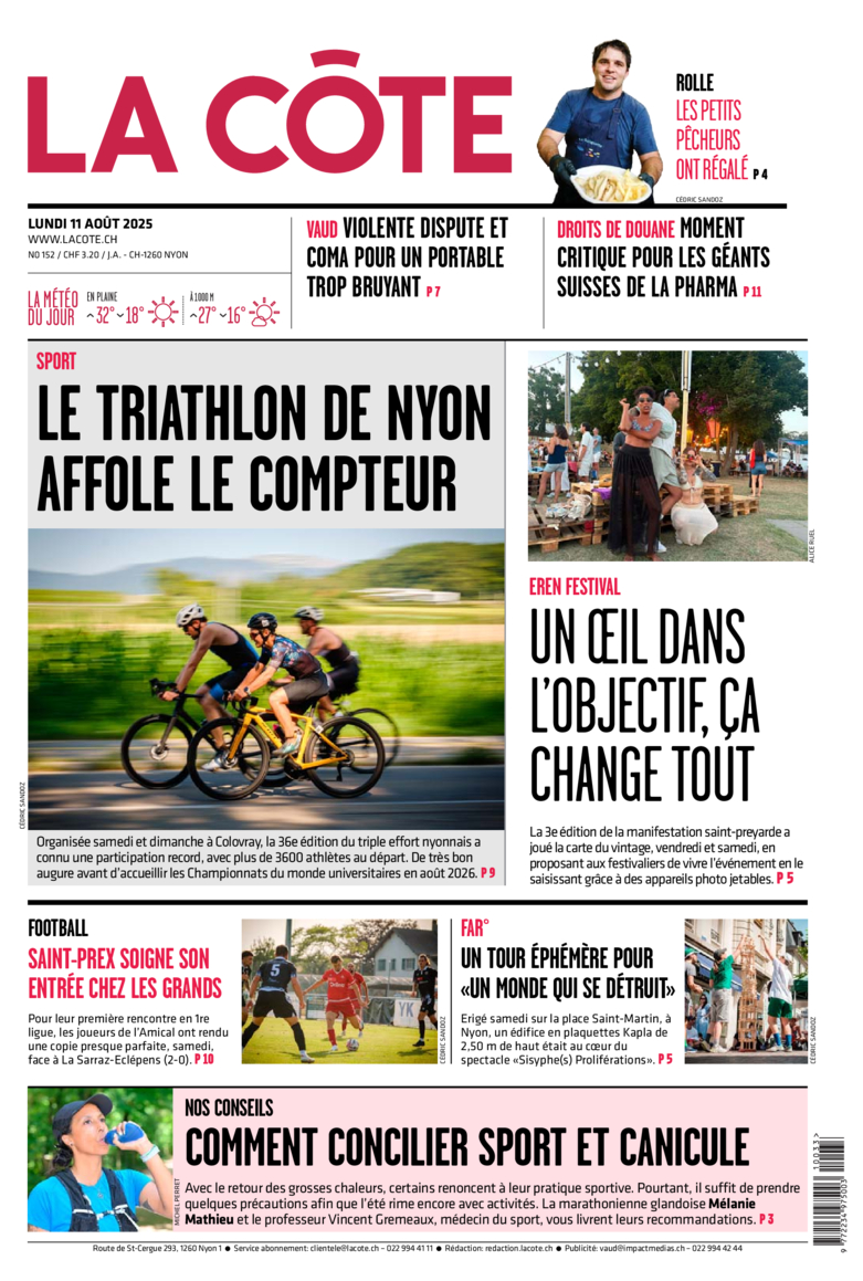 Lundi 11 août 2025 Lundi 11 août 2025