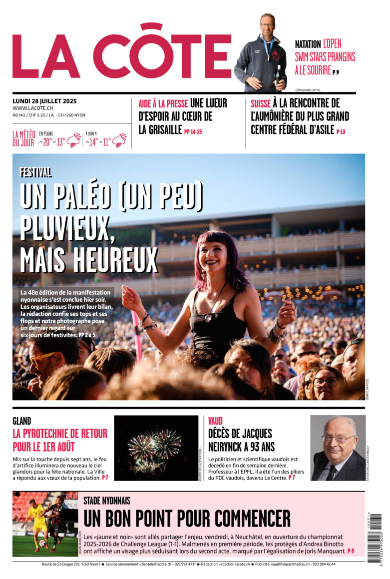 Lundi 28 juillet 2025 Lundi 28 juillet 2025