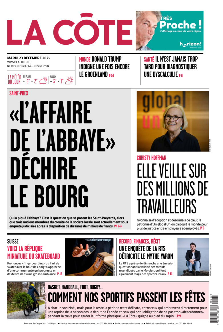 Mardi 23 décembre 2025