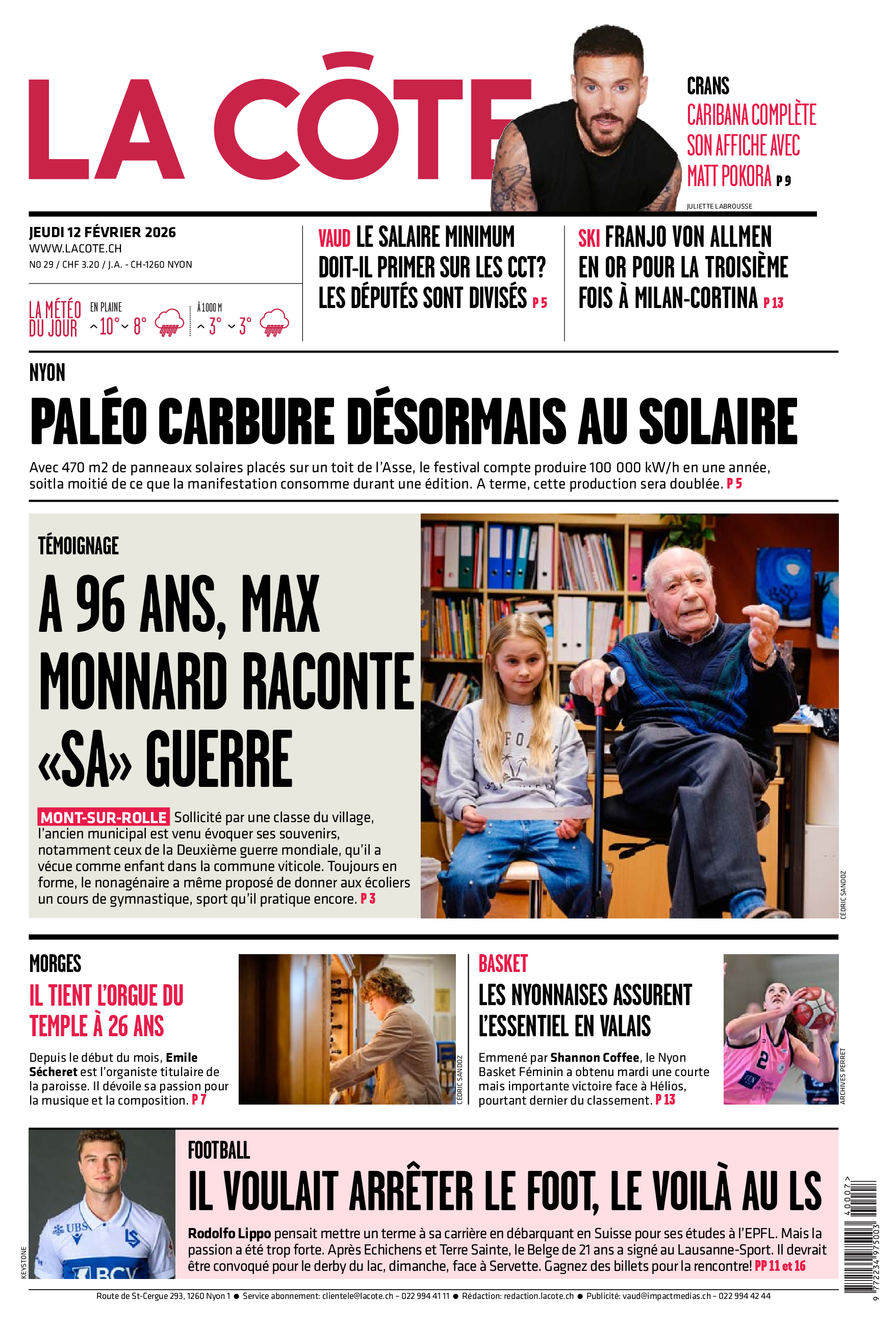  Jeudi 12 février 2026