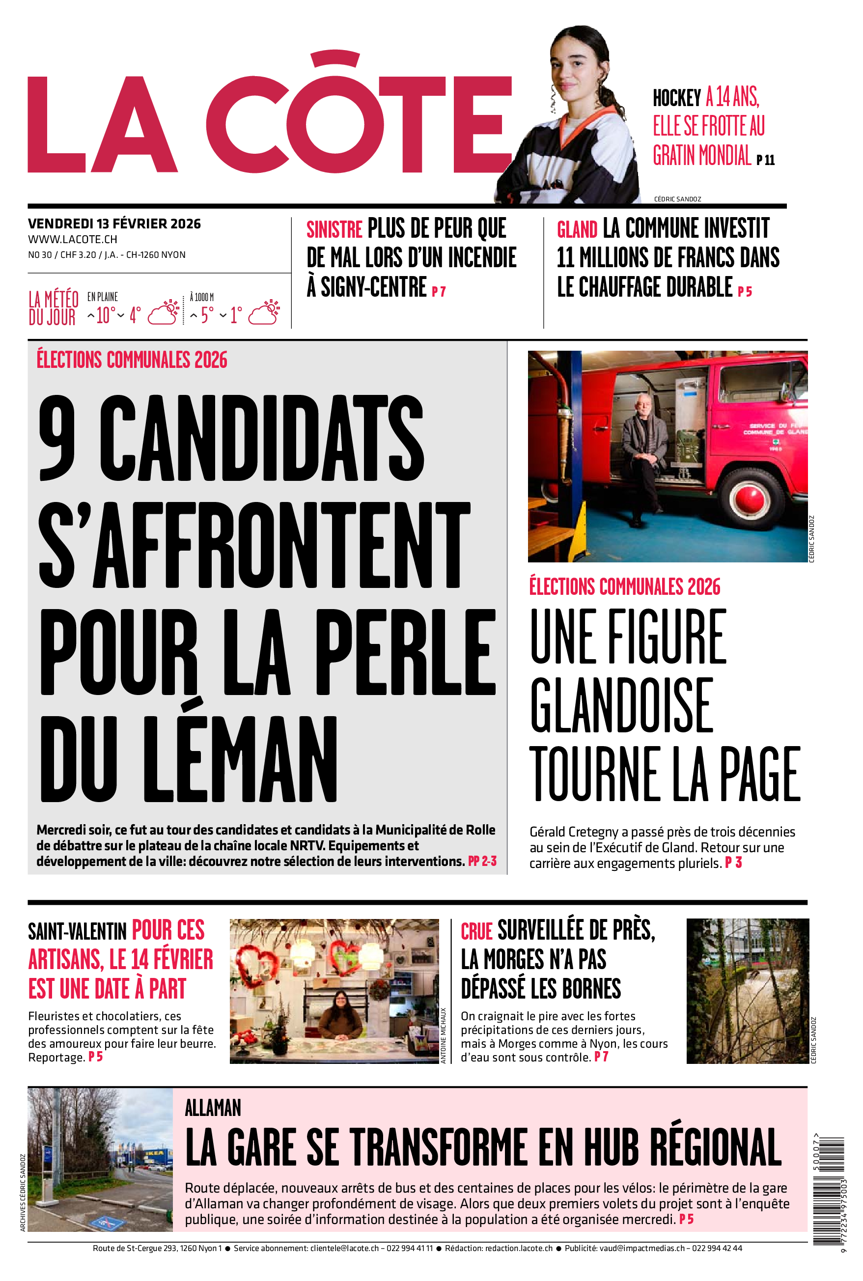  Vendredi 13 février 2026