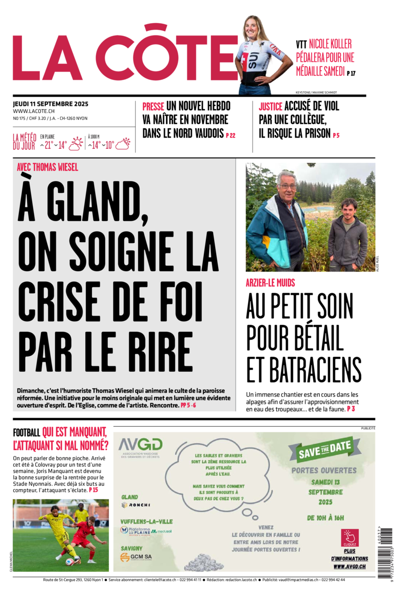 Jeudi 11 septembre 2025