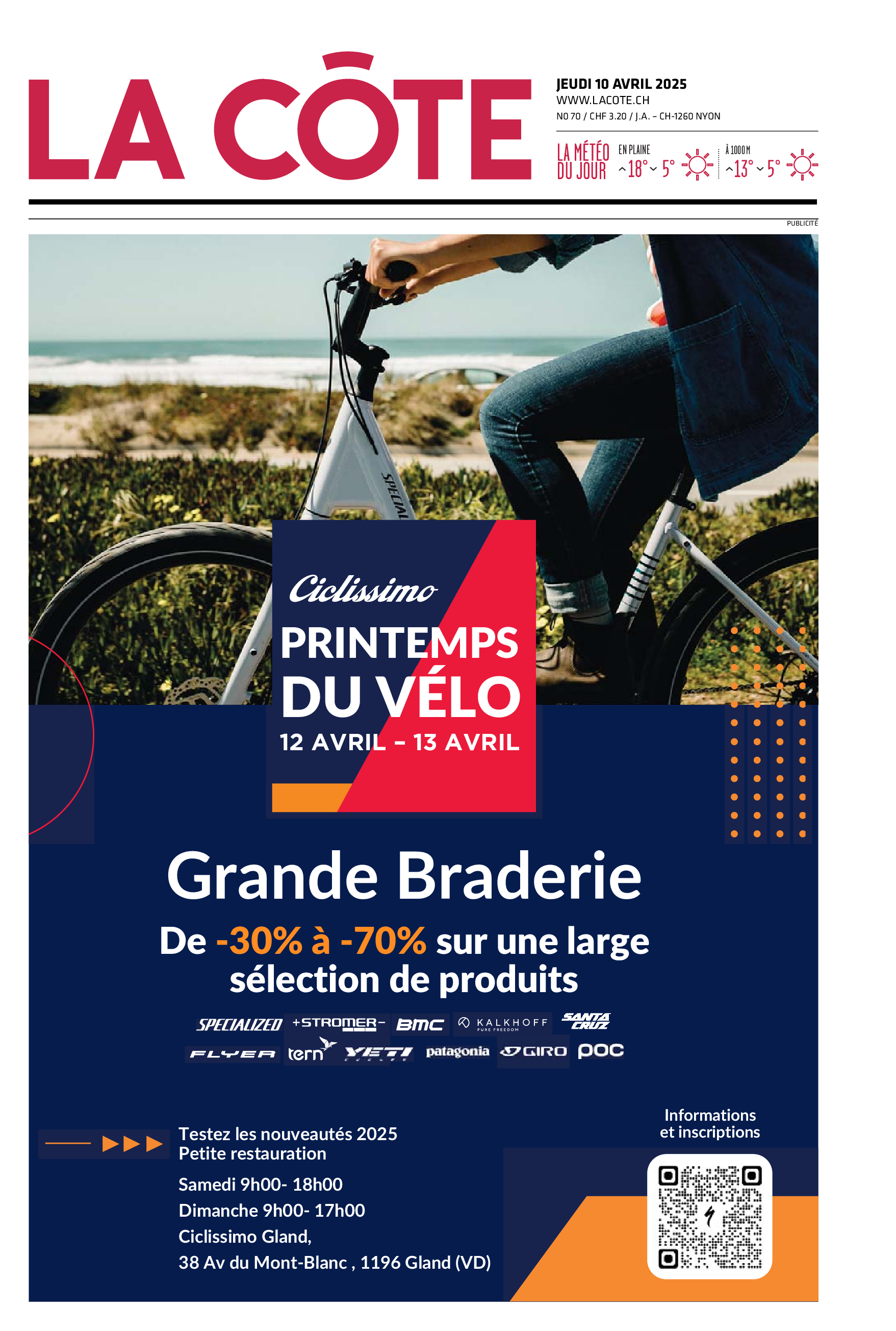 Jeudi 10 avril 2025 Jeudi 10 avril 2025
