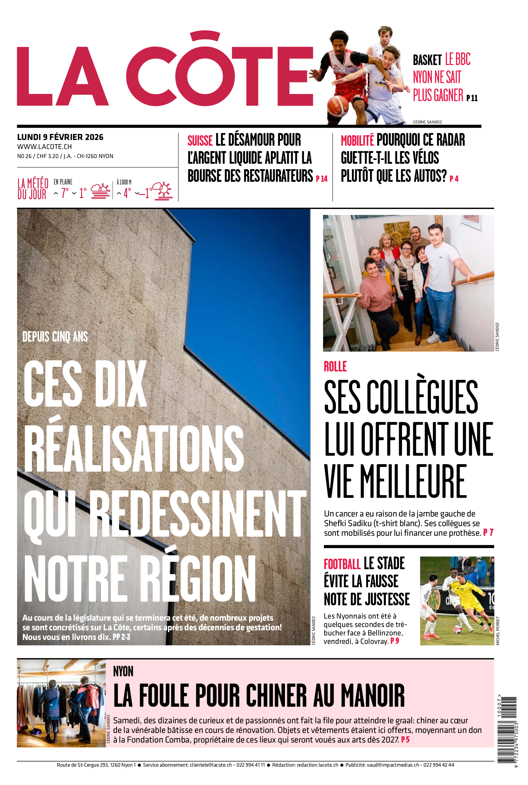  Lundi 9 février 2026