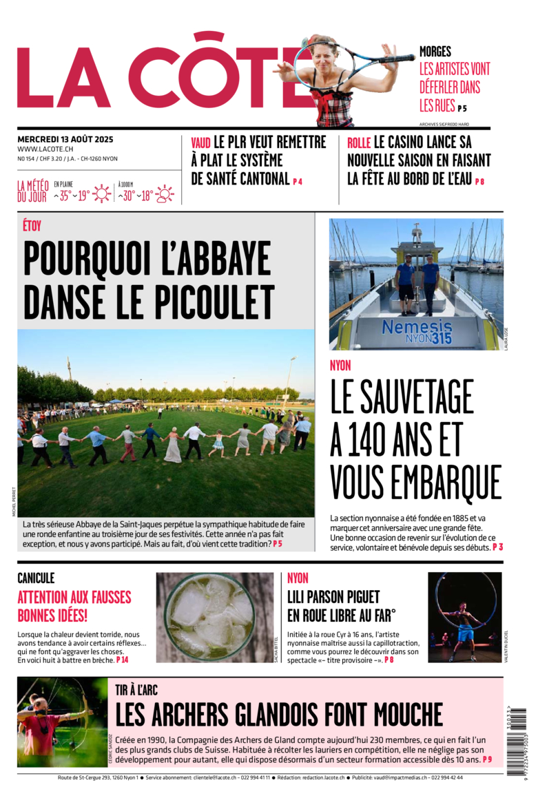 Mercredi 13 août 2025 Mercredi 13 août 2025